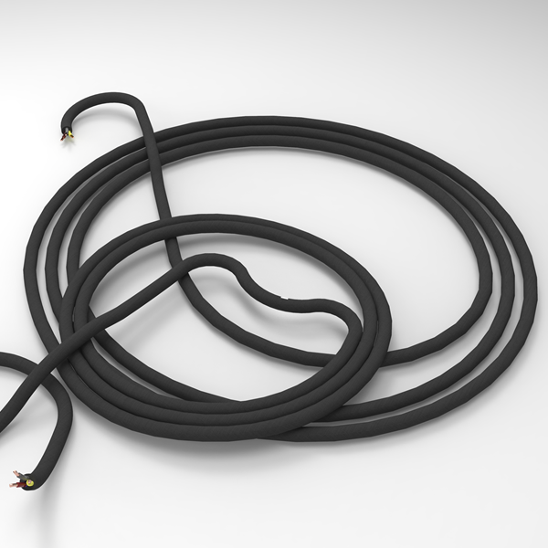 Cable alimentacin Negro